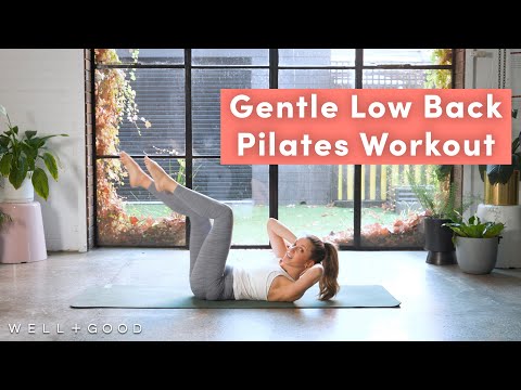 17 Minute Pilates Workout to Stretch and Strengthen Your Lower Back | Good Moves | Well+Good