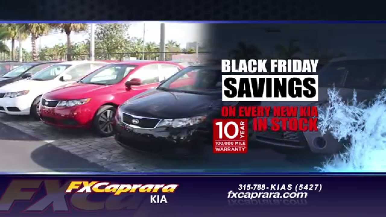 FX Caprara Kia “Black Friday Savings “ (11/2014) YouTube