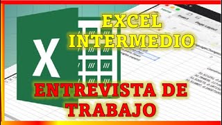 EXAMEN Excel INTERMEDIO de ENTREVISTA TRABAJO✅