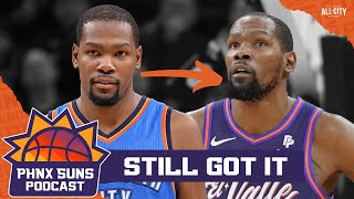 VINTAGE Kevin Durant Dominated In Phoenix Suns Win Over Denver Nuggets