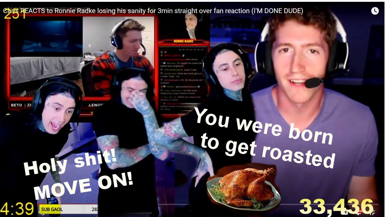 Ronnie RAGEke roasting same FAN AGAIN for 10 min straight! (Ronnie+Chris saga continues..)