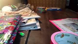 Duct Tape iPad Binder