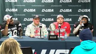 Jax State Football CUSA Championship Post Game Press Conference - December 6th, 2024