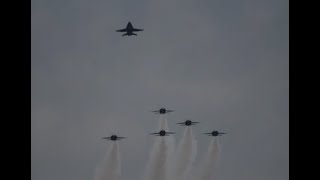 Blue Angels Perform "Missing Man" Formation for the 2020 MCAS Beaufort Airshow