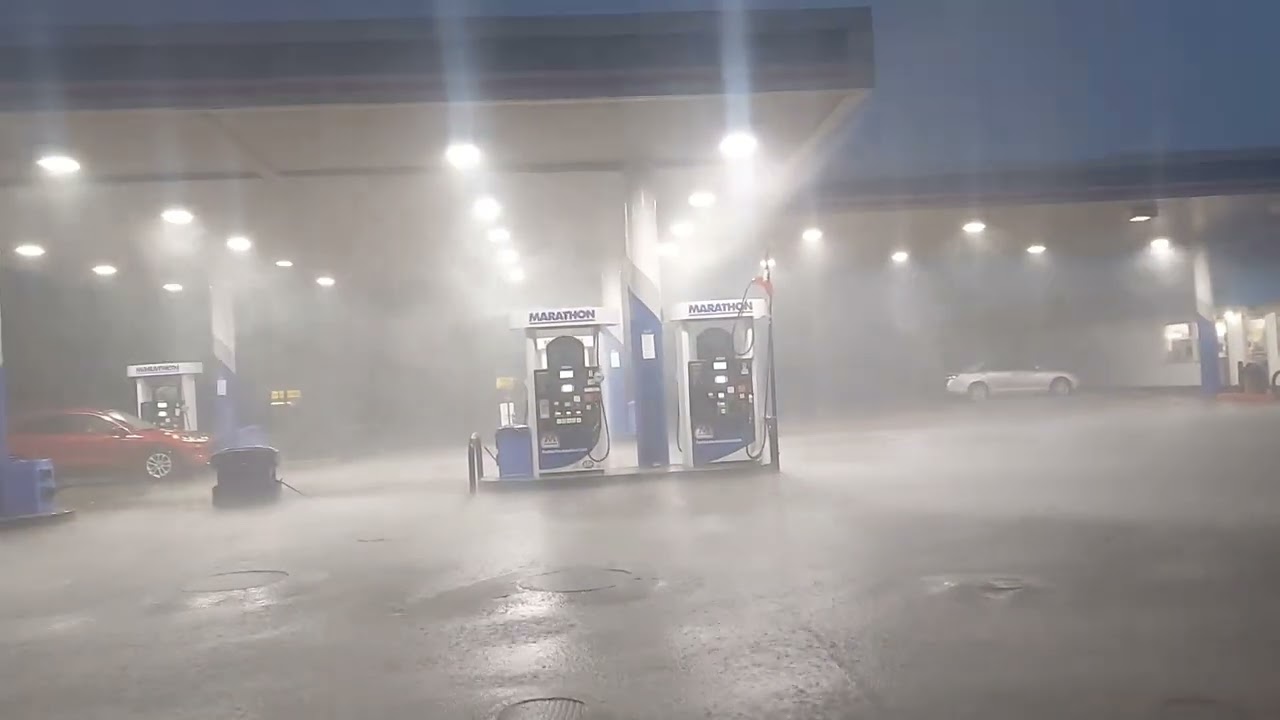 Parkersburg West Virginia Storm Wind Blast 8pm June 8th 2022