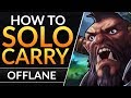 How to SNOWBALL and SOLO CARRY from the OFFLANE - Pro Tips to Rank Up | Dota 2 Centaur Guide