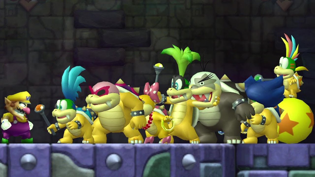 Can Wario Beat All Koopalings At Once in New Super Mario Bros. Wii?