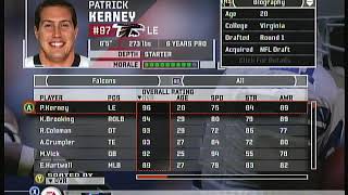 Roster Falcons - Madden NFL 06 (Xbox 360)