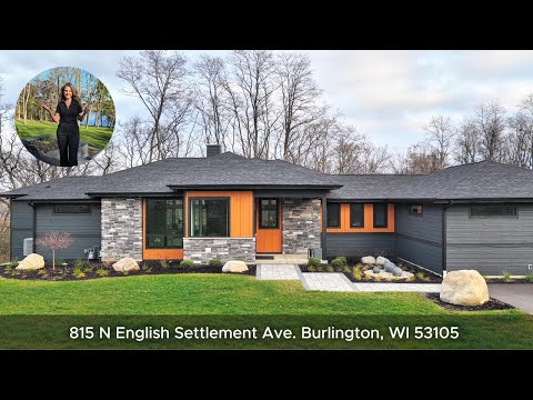 815 N English Settlement Ave., Burlington, WI home video tour