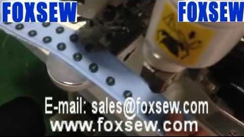 Automatic Feeding Button Attaching Machine