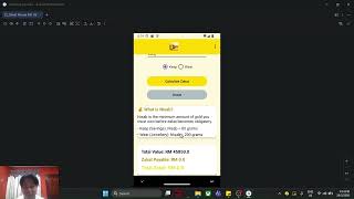 mobile apps (zakat gold) screenshot 4