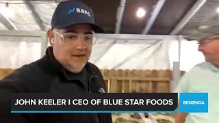 Facility Tour with John Keeler, Blue Star Foods Co. CEO $BSFC screenshot 1