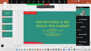 Metode Analisis Isi dan Analisis Data Kualitatif (Part 1) Metode Analisis Isi dan Analisis Data Kualitatif (Part 1)