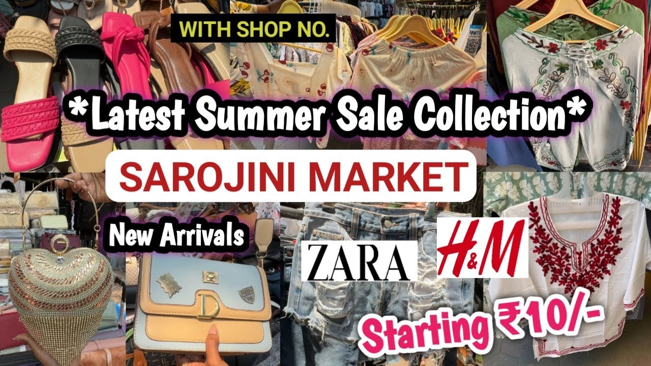 Sarojini Nagar Market Delhi | Latest Collection 2024 With Shop Number #sarojininagarmarketdelhi