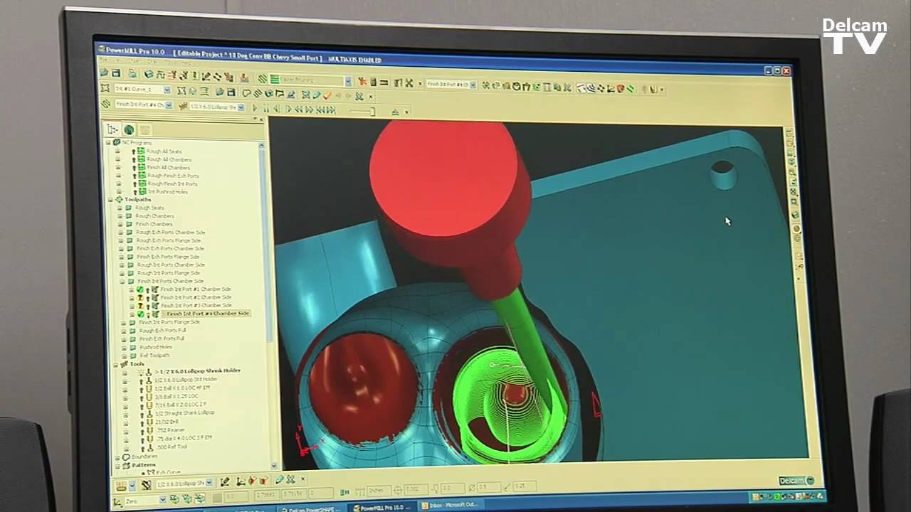 Delcam Interface Manufacturing racing engines with Delcam PowerMILL and PowerSHAPE - YouTube