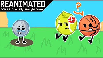 BFB 14: Don’t Dig Straight Down | reanimated scene (BFB Animation)