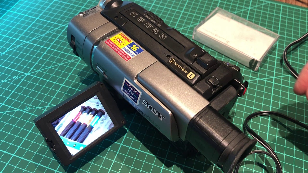 Sony 8mm Camcorder CCDTRV27 Ntsc YouTube