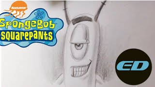 Drawing Plankton From Spongebob - Easy Drawings