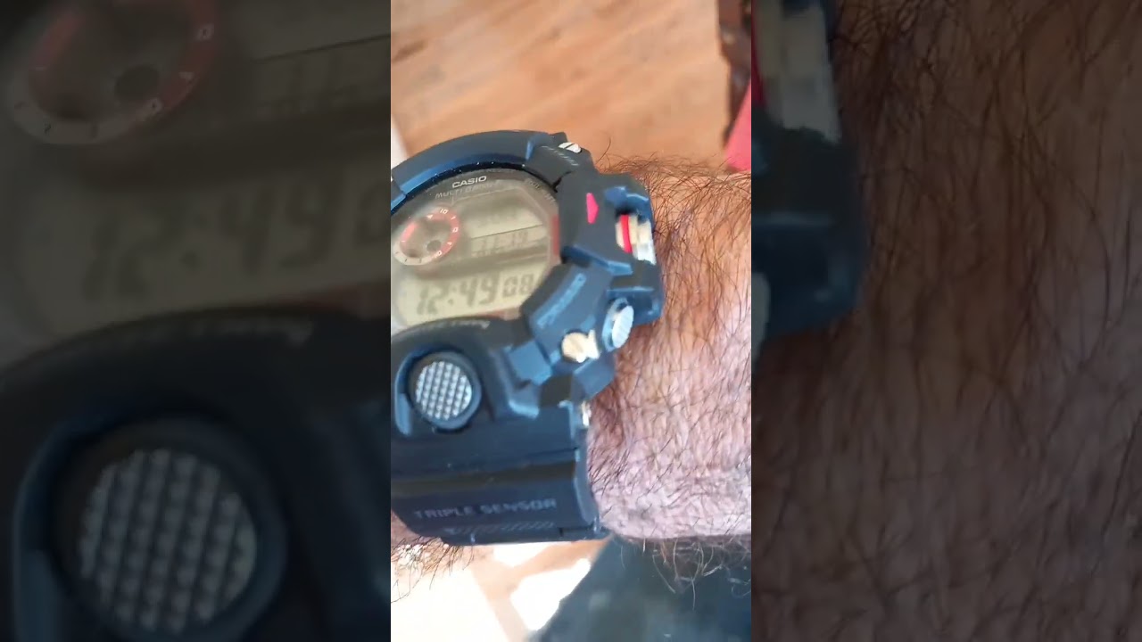 casio G-shock rangeman, triple sensor