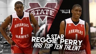 ESPN 18th Ranked Reggie Perry Has TOP 10 TALENT!! Adidas Summer Championship Highlights