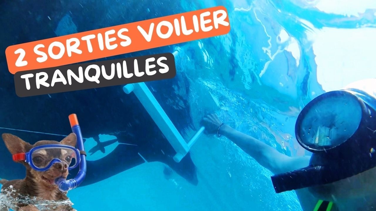 ⁣2 Sorties en mer tranquilles et un peu de Bricolage bien sûr…