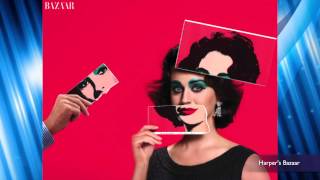 Katy Perry, Oprah among celebs channeling their favorite icons in Harper's Bazaar shoot