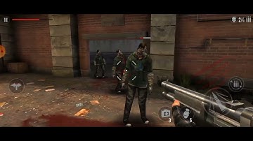 SHOTGUN HEADSHOT ON ZOMBIE