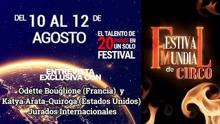 Odette Bouglione Francia Y Katya Arata Países Bajos Jurados En El Festival Mundial De Circo 2026