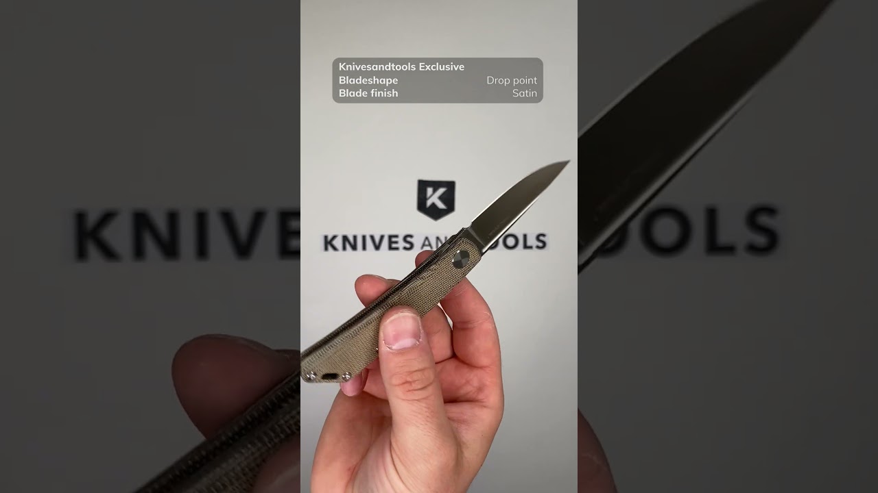 Real Steel Luna Premium II M390, Green Micarta 7006P Knivesandtools Exclusive slipjoint pocket knife