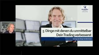 Trading-Seminar mit Birger Schäfermeier: 5 Dinge, mit denen Sie Ihr Trading unmittelbar verbessern