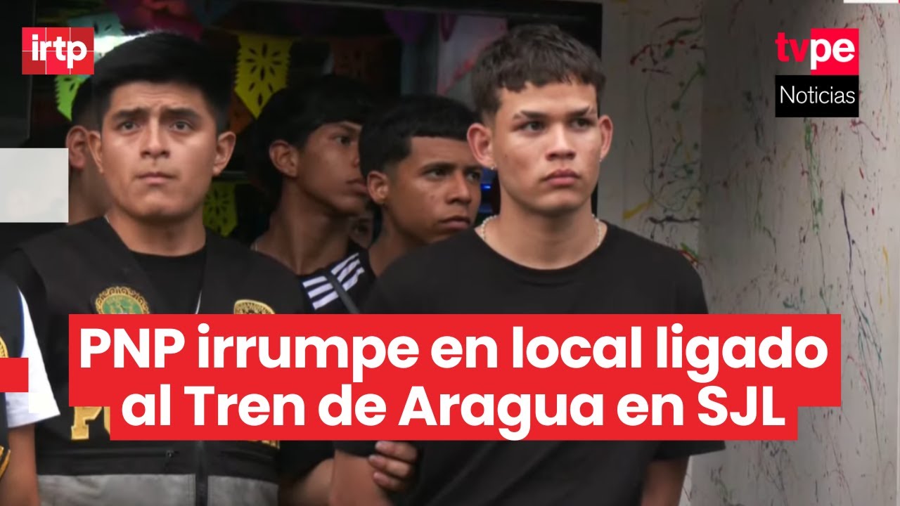 Intervienen a más de 50 personas vinculadas al Tren de Aragua en búnker de San Juan de Lurigancho