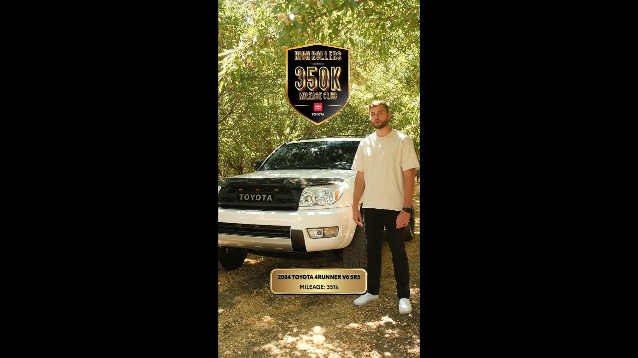 2004 Toyota 4Runner V6 SR5 has 351,000+ miles | Toyota High Rollers Club 🏆