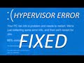 FIX: Hypervisor Error Windows 11 Blue Screen [4 Easy Solutions]