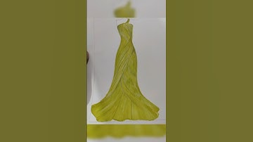 silk fabric rendering 💛@bunique3937 #rendering #silk clothing  #drawing #art