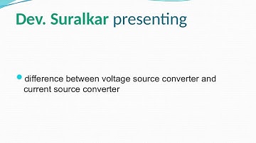 compare voltage source converter and current source converter in facts