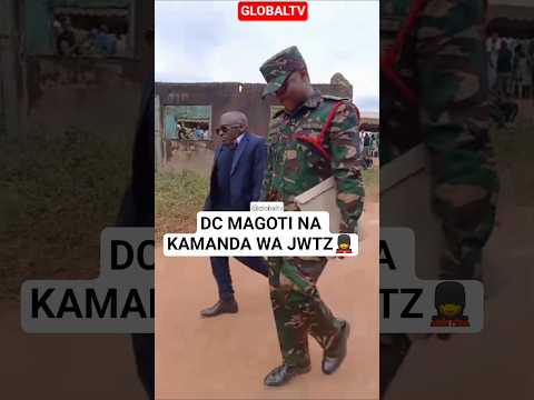 DC MAGOTI NA KAMANDA WA JWTZ WAKIFUNGA MAFUNZO YA JESHI LA AKIBA KISARAWE Globaltv Dcmagoti