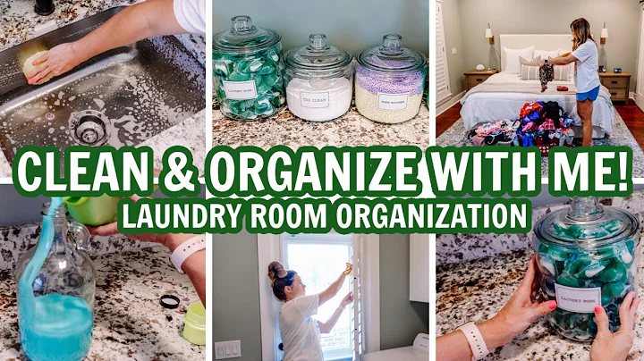 *NEW! CLEAN & ORGANIZE WITH ME | LAUNDRY ROOM ORGA...
