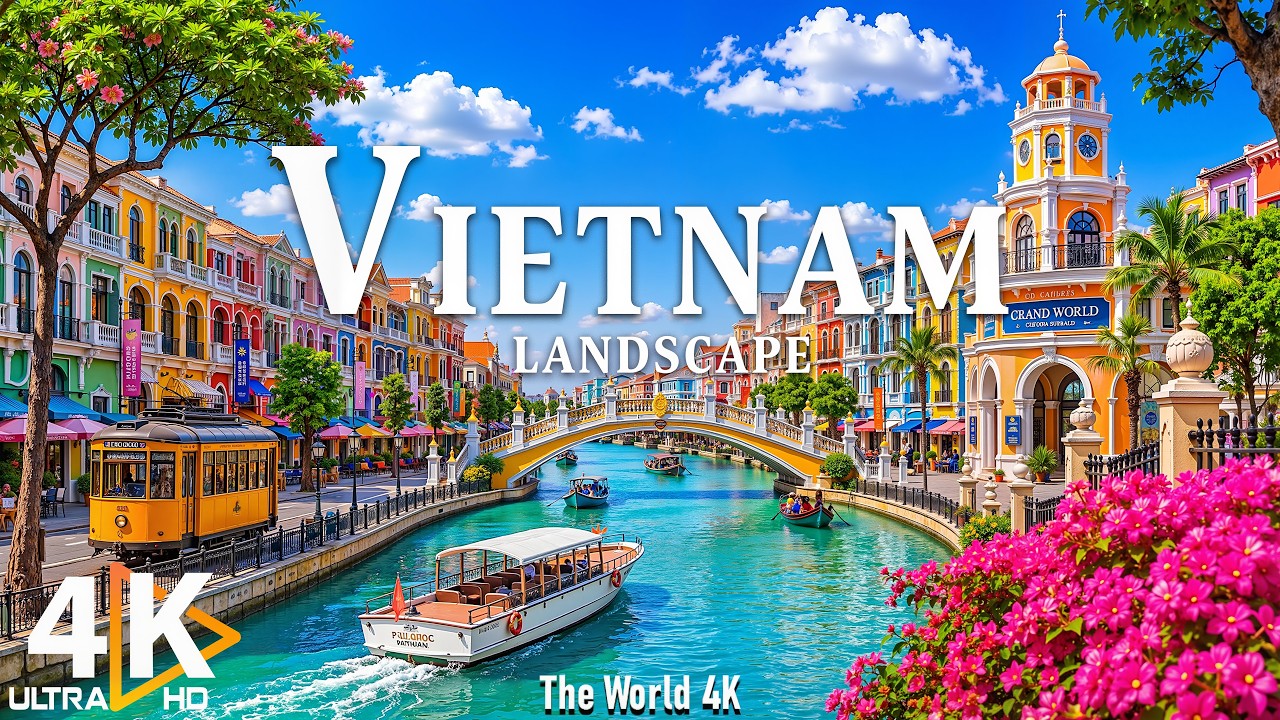 Vietnam 4K UHD | Discover the Hidden Gem of Southeast Asia – Tropical Landscapes & Timeless Beauty
