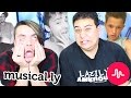 REACTING TO CRINGE-Y MUSICAL.LY VIDEOS | ft. Mason Sperling