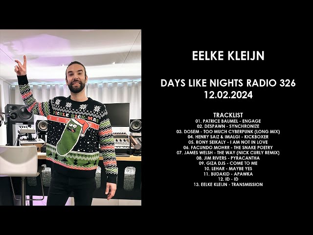 Eelke Kleijn - DAYS like NIGHTS 327