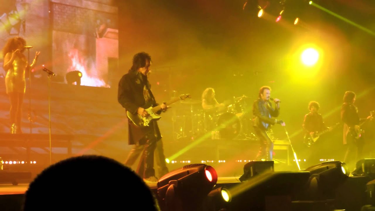 Johnny Hallyday Ouverture Concert Zenith Strasbourg 27.11.2012