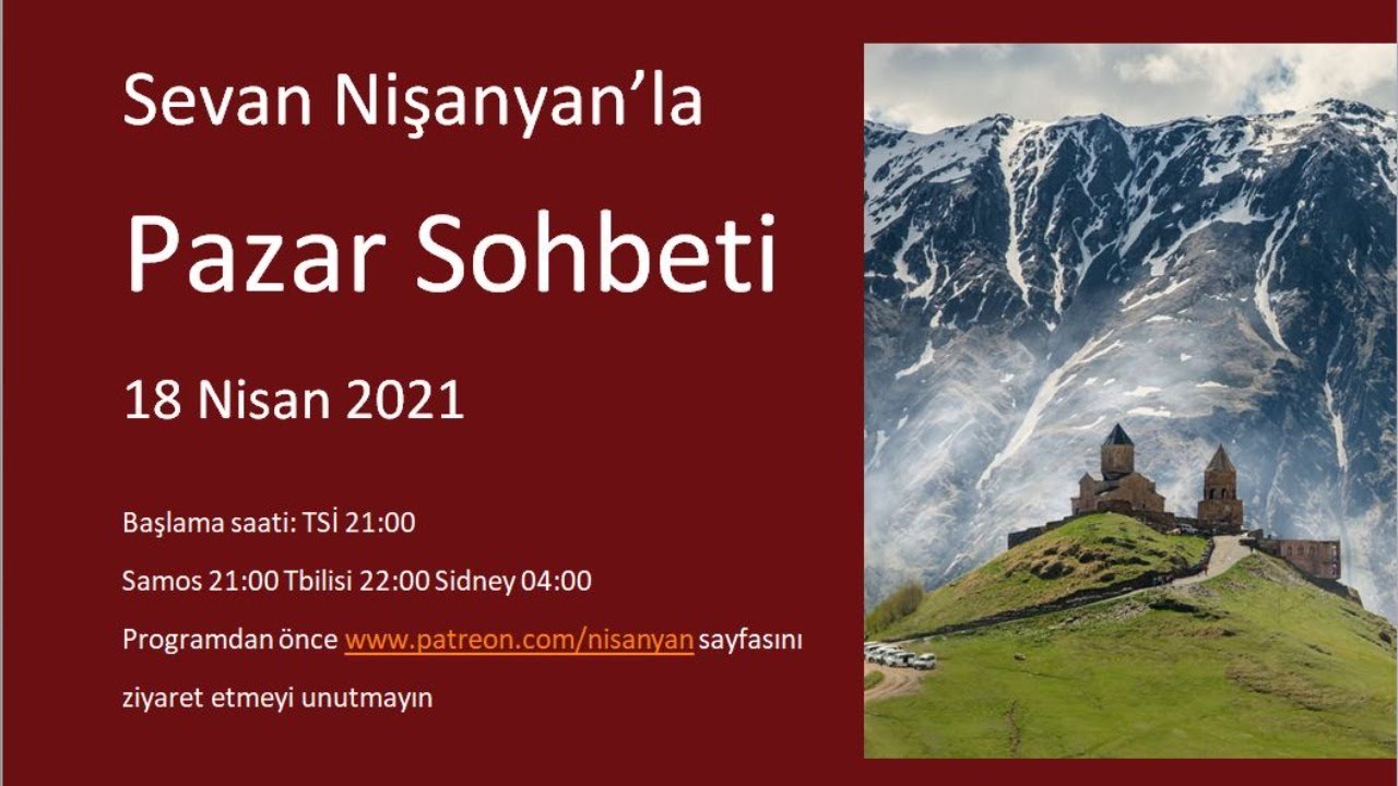 Pazar Sohbeti 75 - 18 Nisan 2021