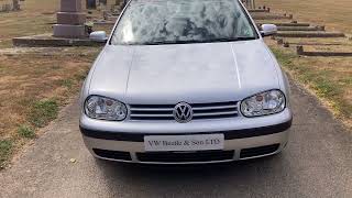 2002 Unrepeatable Example of a Volkswagen Golf MK4 12,508 miles For Sale