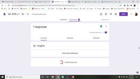 Create Google form for student attendance