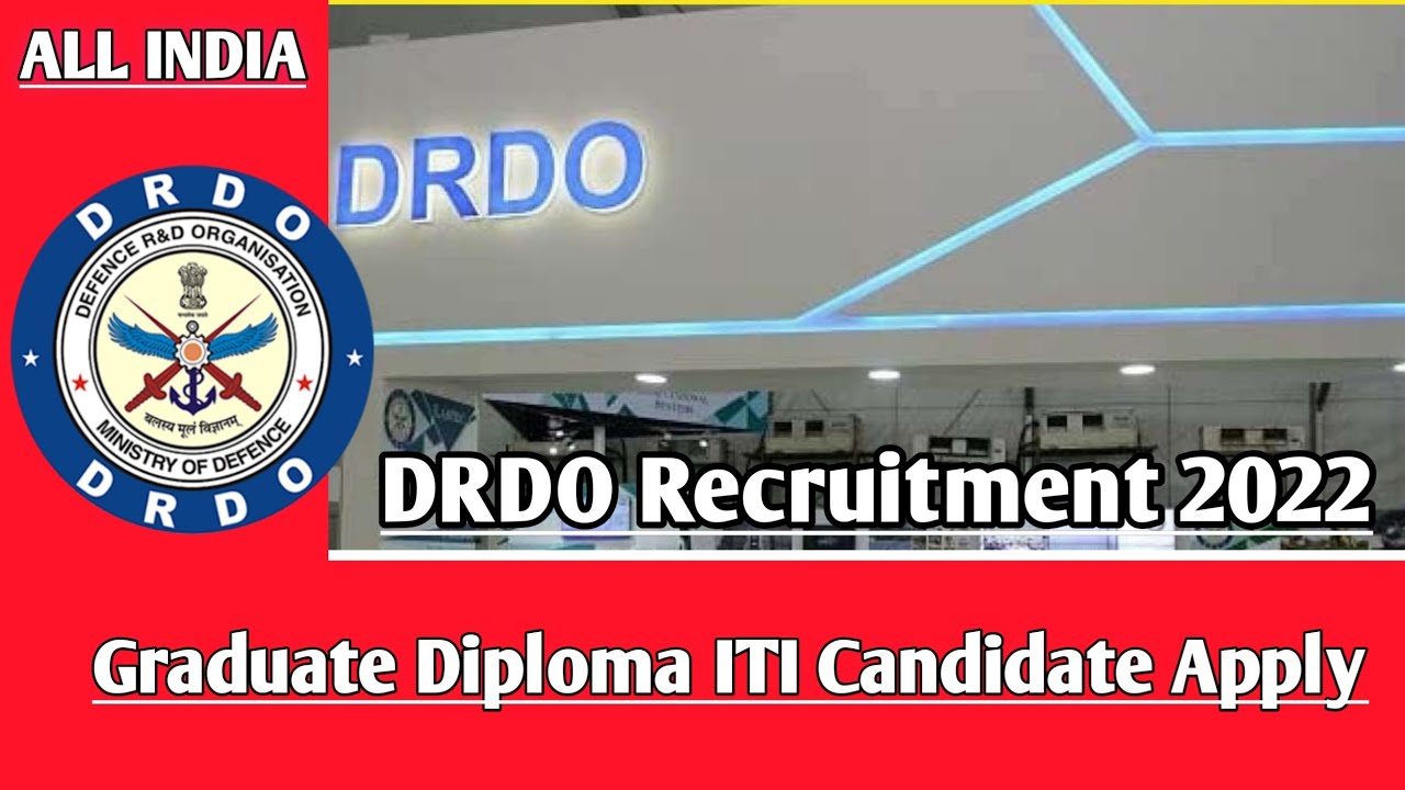 DRDA Recruitment 2022 Defence Research And Development Organisation | all India candidate apply 2022