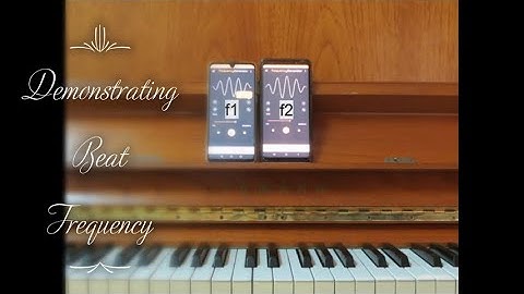 Amazing science experiment-Demonstrating beat frequency