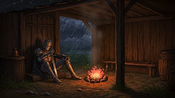 The rain brings peace... You can rest now