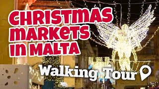 Virtual Walking Tour I Most beautiful Christmas markets in Malta