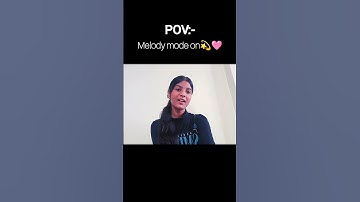 Thumbnail of Try in your own voice songs💗🎶 trending hindi songs cover #trending #viral #youtubeshorts