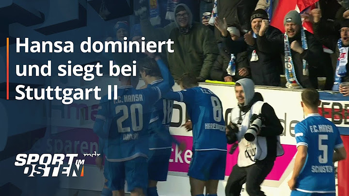 Hansa Rostock dominiert Stuttgart II | MDR
